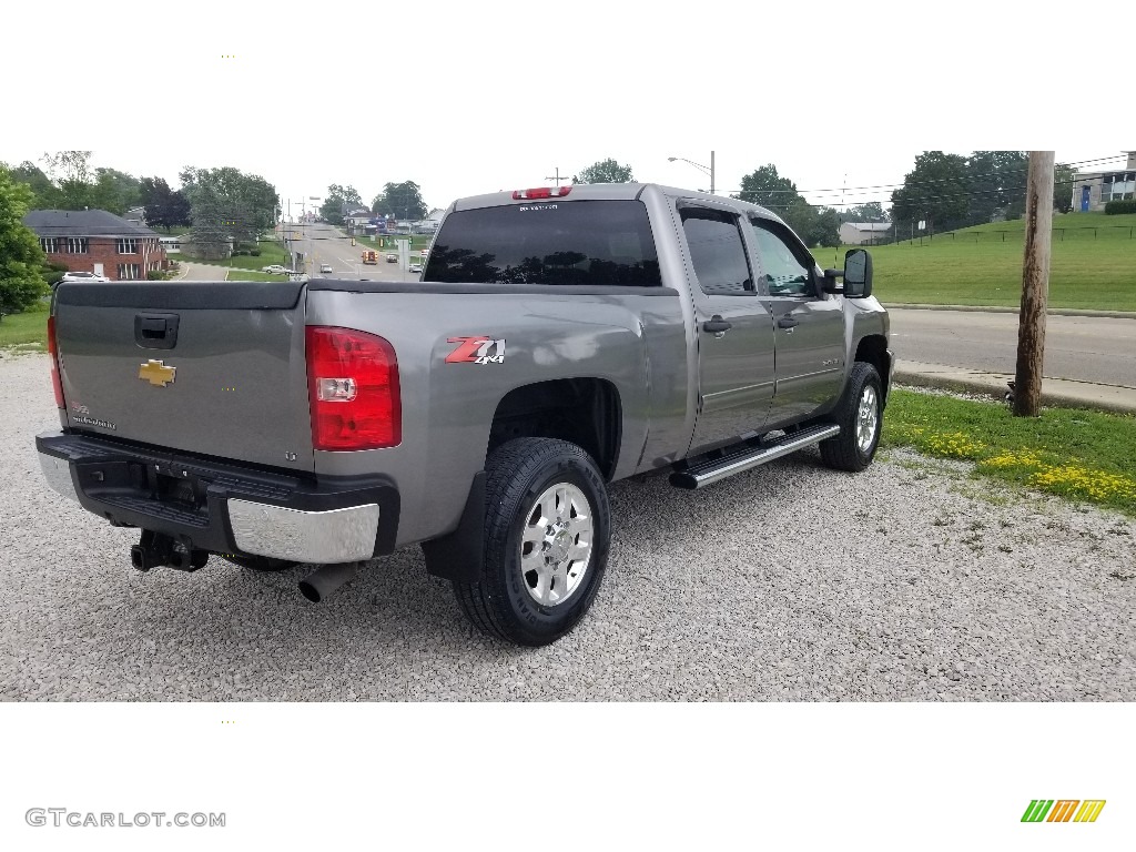 2013 Silverado 2500HD LT Crew Cab 4x4 - Graystone Metallic / Ebony photo #6