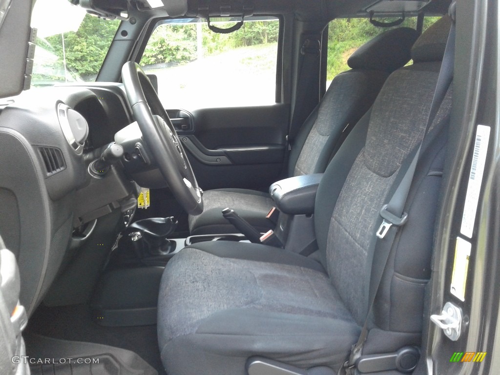 Black Interior 2016 Jeep Wrangler Unlimited Black Bear Edition 4x4 Photo #142448781