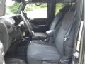 2016 Jeep Wrangler Unlimited Black Bear Edition 4x4 Front Seat