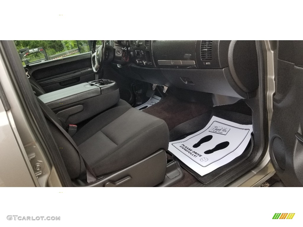 2013 Silverado 2500HD LT Crew Cab 4x4 - Graystone Metallic / Ebony photo #27