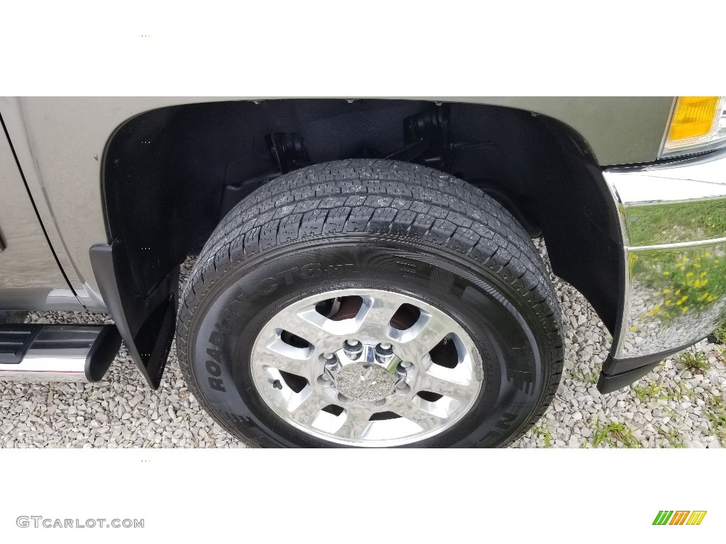 2013 Silverado 2500HD LT Crew Cab 4x4 - Graystone Metallic / Ebony photo #32