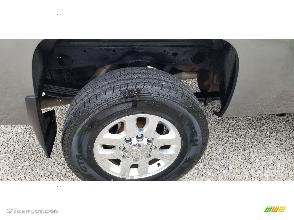 2013 Silverado 2500HD LT Crew Cab 4x4 - Graystone Metallic / Ebony photo #34