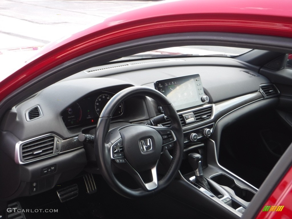 2018 Accord Sport Sedan - San Marino Red / Black photo #11