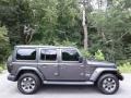 2019 Granite Crystal Metallic Jeep Wrangler Unlimited Sahara 4x4  photo #5