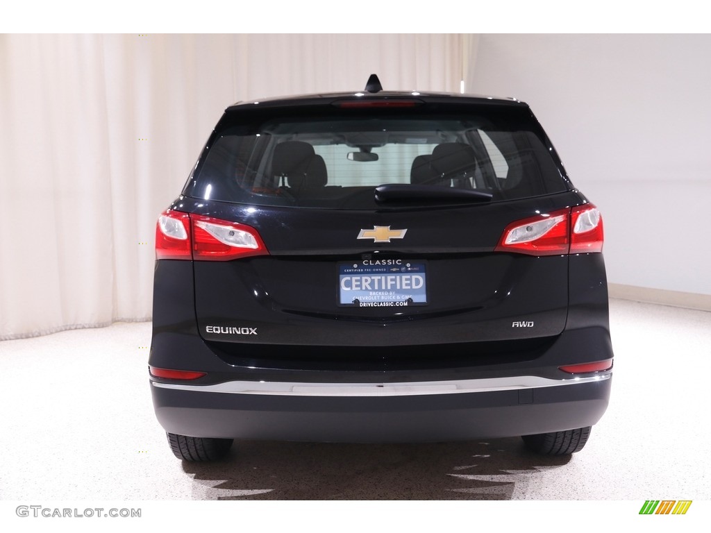 2018 Equinox LS AWD - Mosaic Black Metallic / Medium Ash Gray photo #16