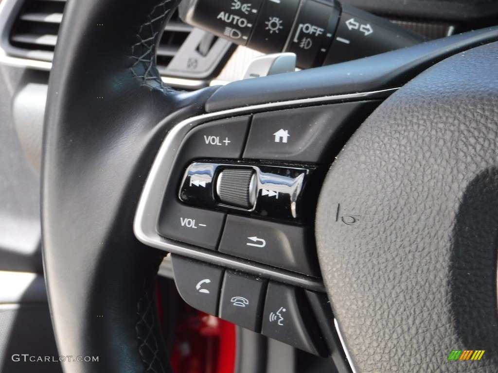 2018 Accord Sport Sedan - San Marino Red / Black photo #22