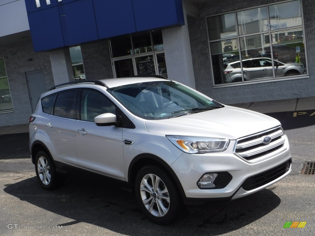 2018 Escape SEL 4WD - Ingot Silver / Charcoal Black photo #1