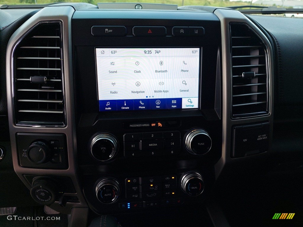 2020 F150 Platinum SuperCrew 4x4 - Star White / Black photo #19