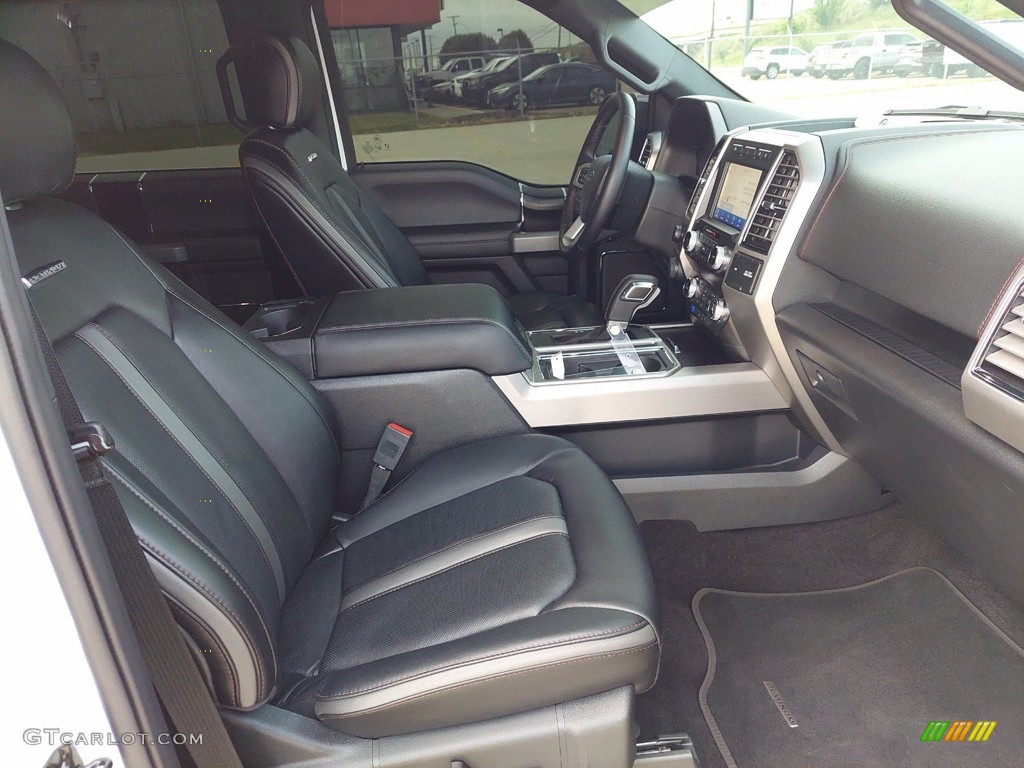 2020 F150 Platinum SuperCrew 4x4 - Star White / Black photo #30