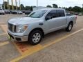 2017 Brilliant Silver Nissan Titan SV Crew Cab  photo #3