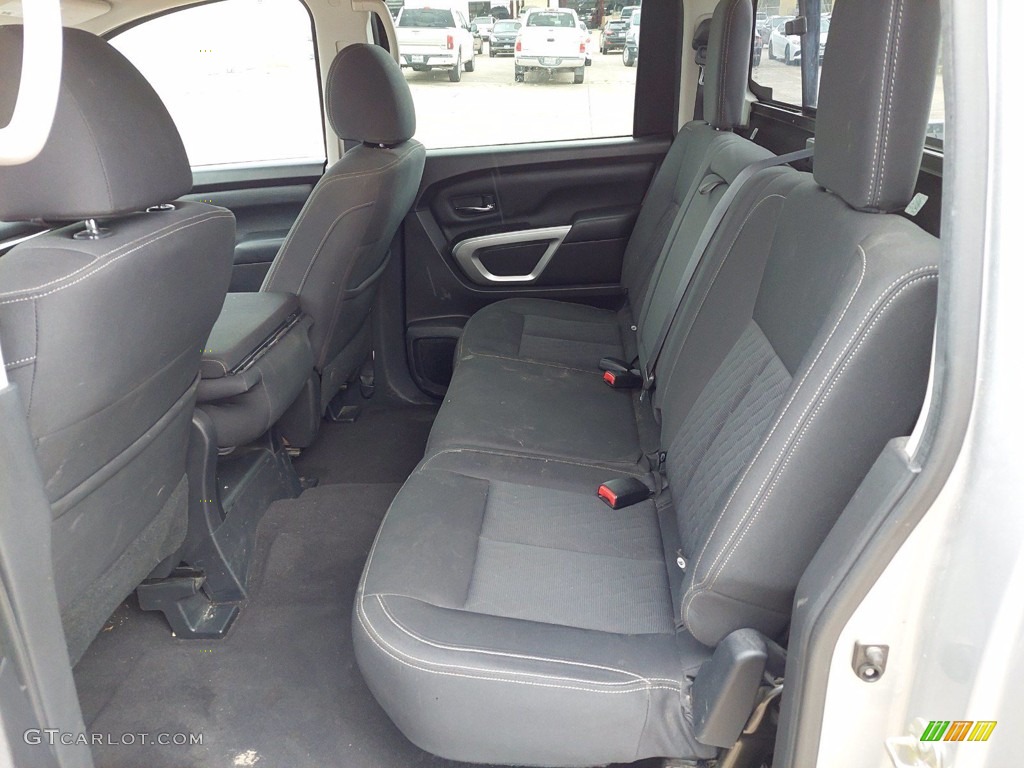 2017 Nissan Titan SV Crew Cab Rear Seat Photos
