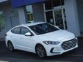 Quartz White Pearl 2018 Hyundai Elantra SEL