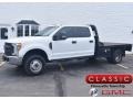 Oxford White - F350 Super Duty Lariat Crew Cab 4x4 Chassis Photo No. 1