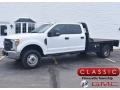 2017 Oxford White Ford F350 Super Duty Lariat Crew Cab 4x4 Chassis  photo #1