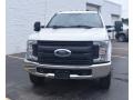 Oxford White - F350 Super Duty Lariat Crew Cab 4x4 Chassis Photo No. 4