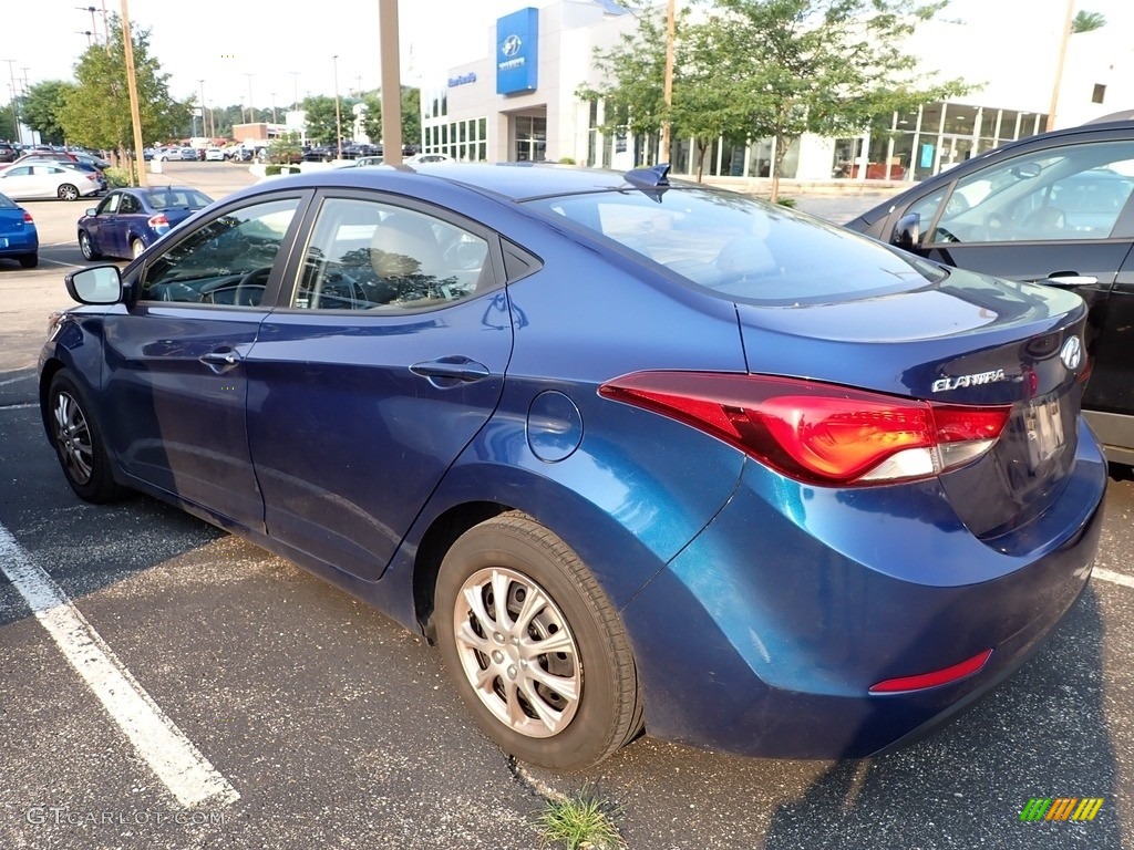 2016 Elantra SE - Blue / Gray photo #2
