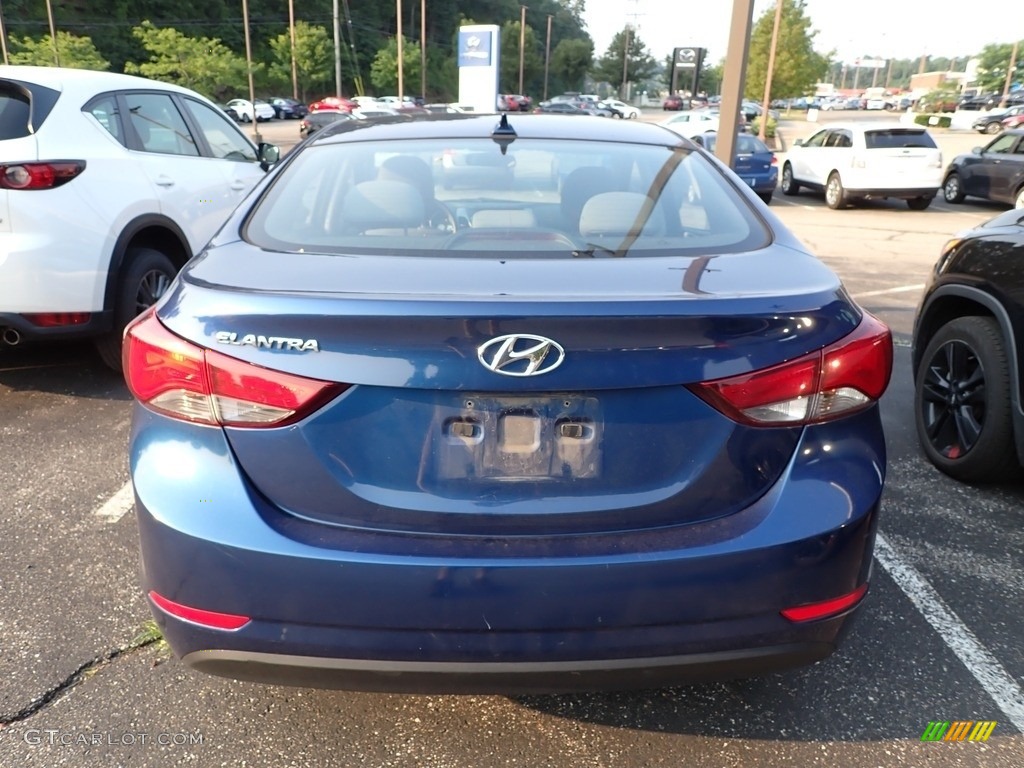 2016 Elantra SE - Blue / Gray photo #3