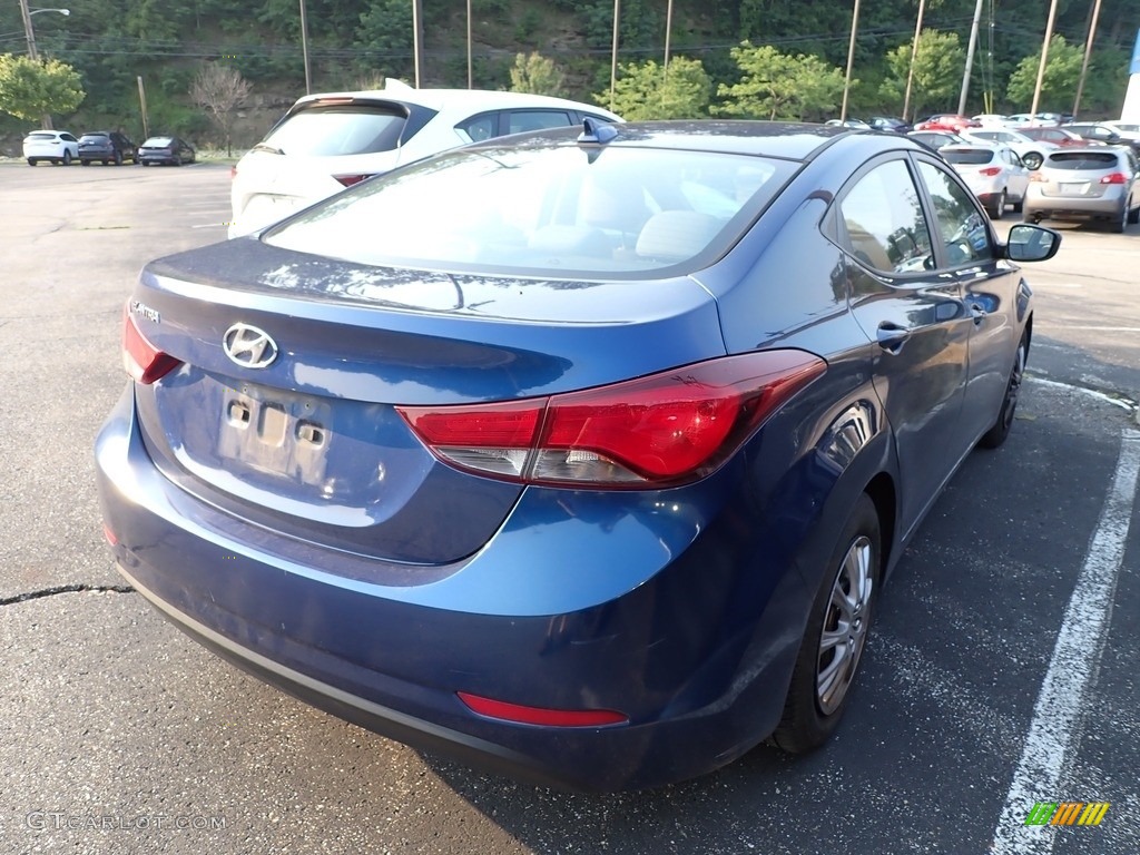 2016 Elantra SE - Blue / Gray photo #4