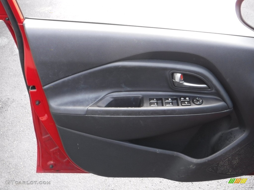 2013 Rio EX 5-Door - Signal Red / Black photo #11