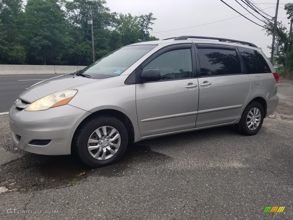 2006 Sienna LE - Silver Shadow Pearl / Stone Gray photo #8