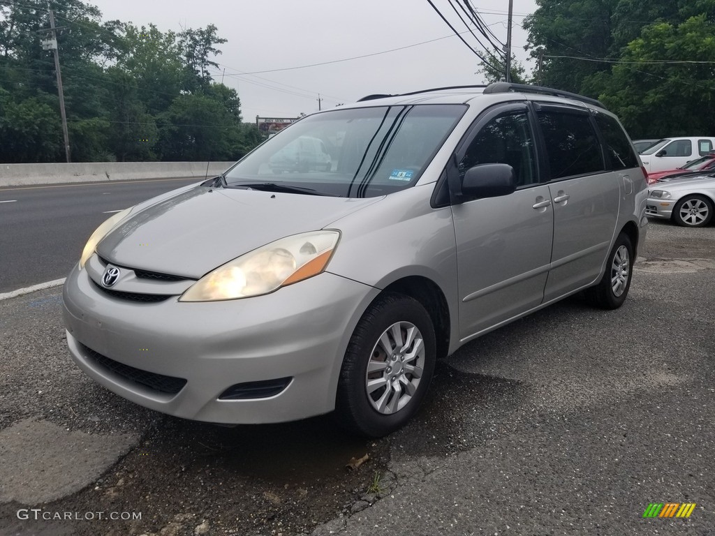 2006 Sienna LE - Silver Shadow Pearl / Stone Gray photo #9