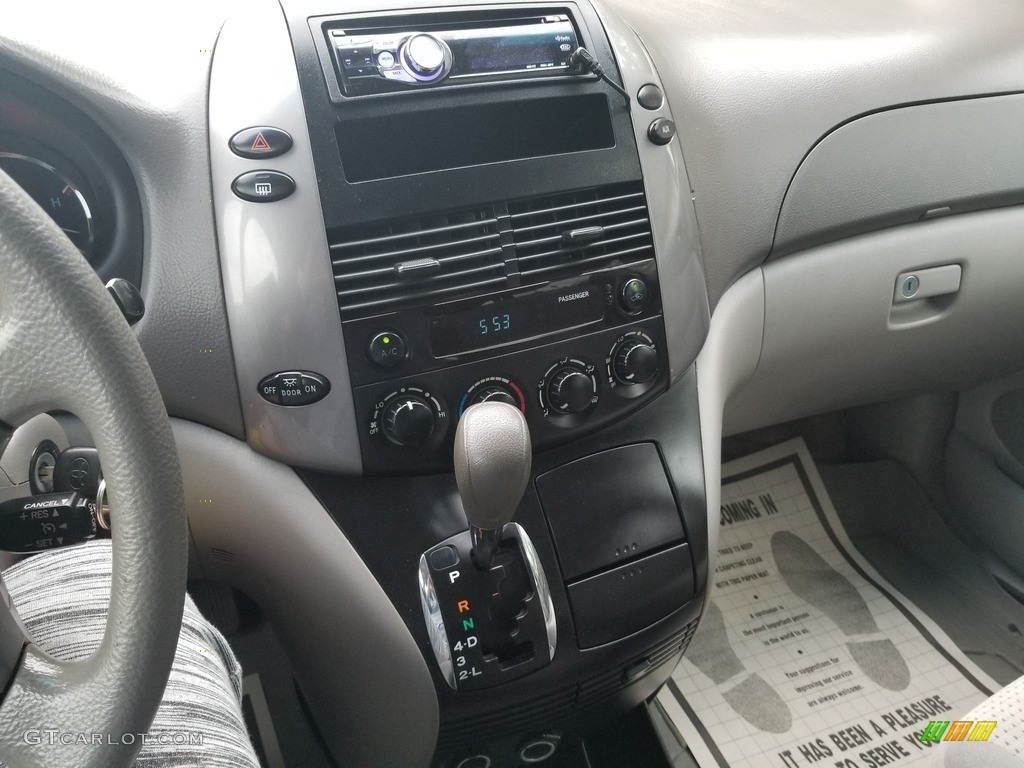 2006 Sienna LE - Silver Shadow Pearl / Stone Gray photo #14