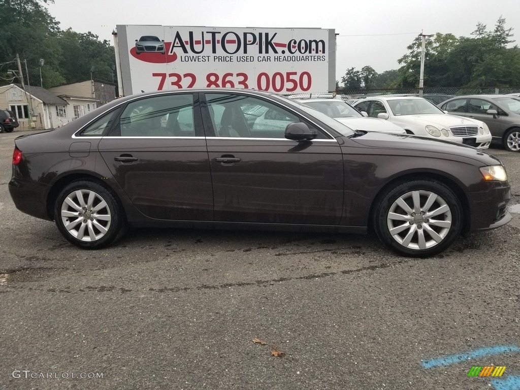 2011 A4 2.0T quattro Sedan - Teak Brown Metallic / Cardamom Beige photo #2