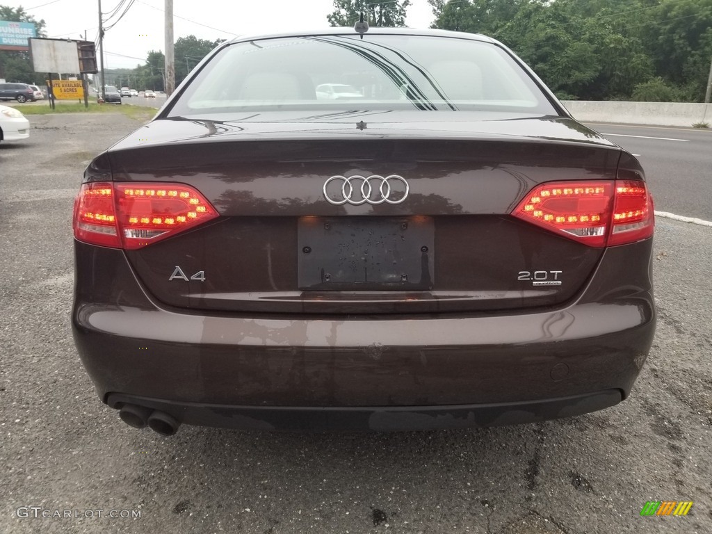 2011 A4 2.0T quattro Sedan - Teak Brown Metallic / Cardamom Beige photo #4