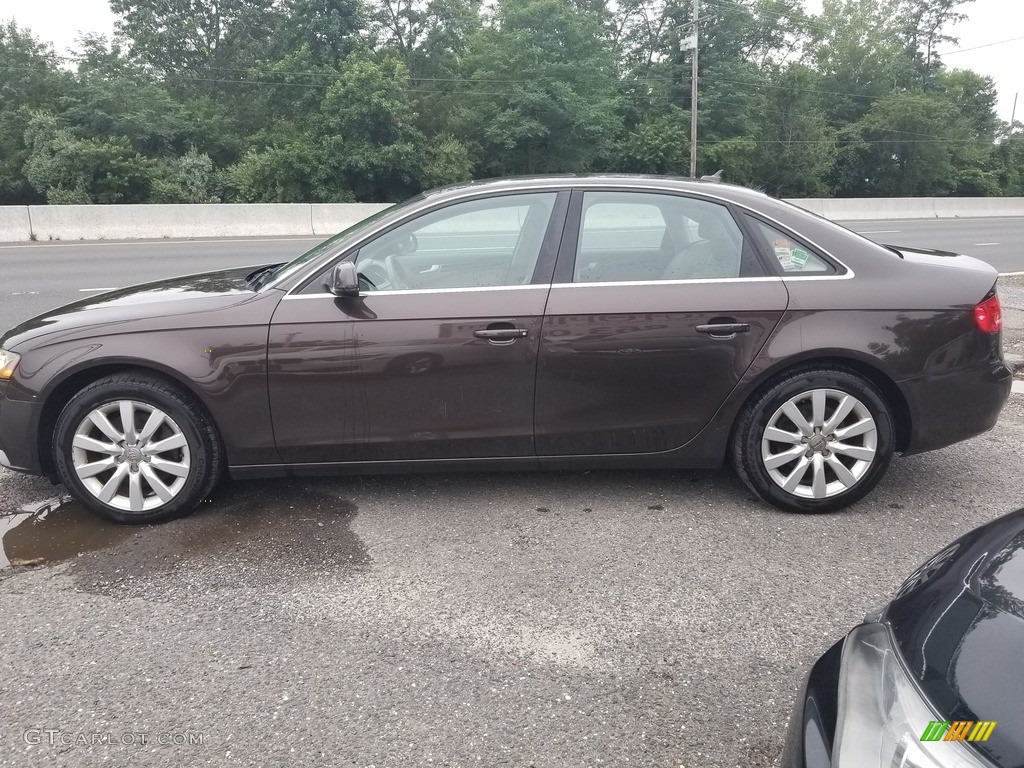 2011 A4 2.0T quattro Sedan - Teak Brown Metallic / Cardamom Beige photo #6