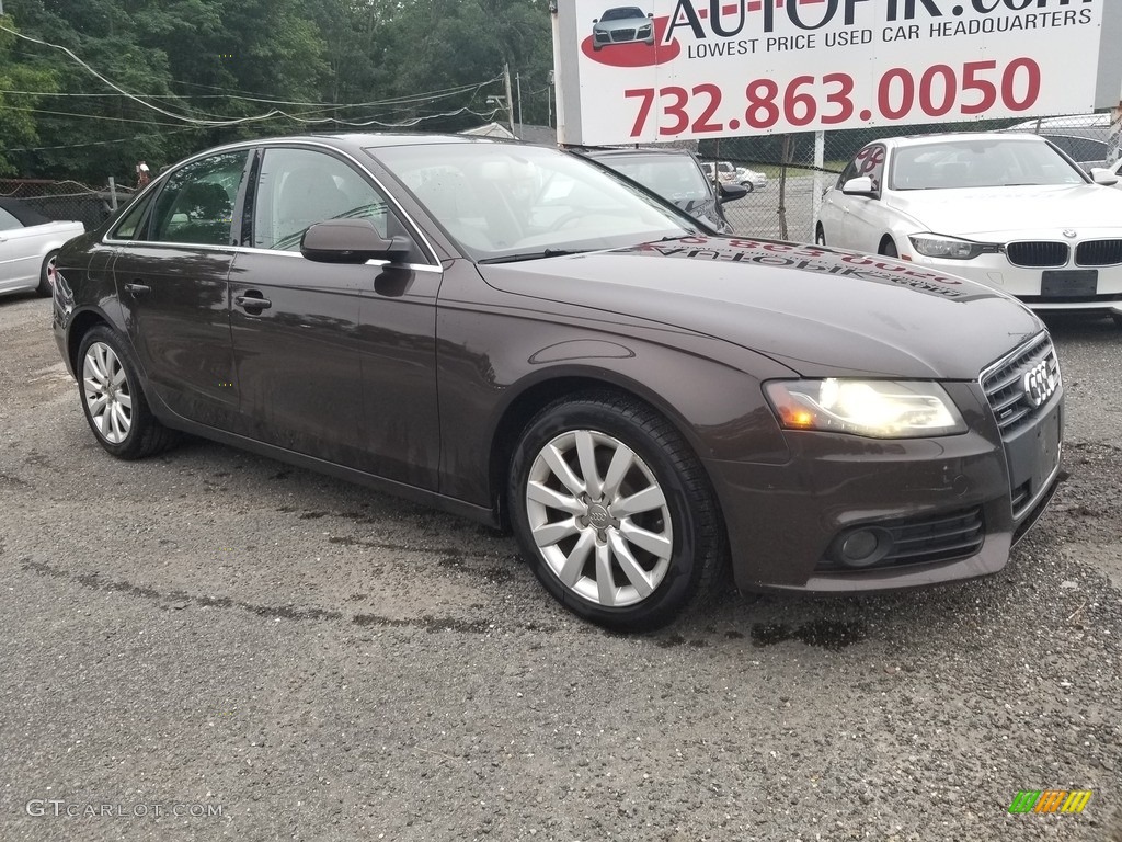 2011 A4 2.0T quattro Sedan - Teak Brown Metallic / Cardamom Beige photo #9