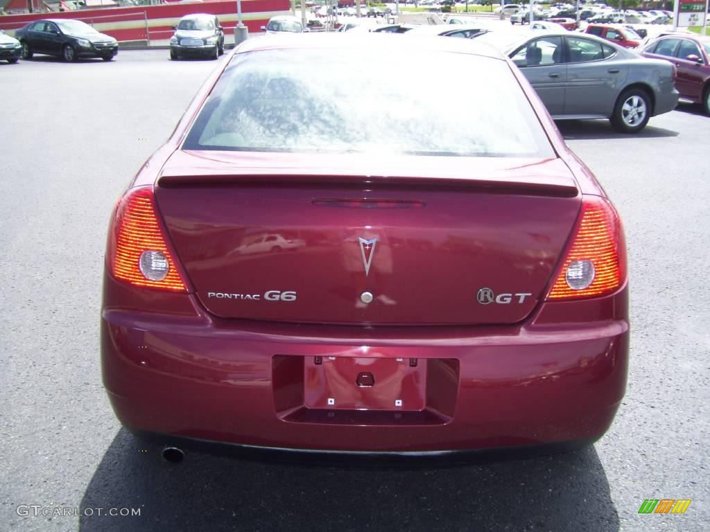 2009 G6 GT Sedan - Performance Red Metallic / Ebony photo #4