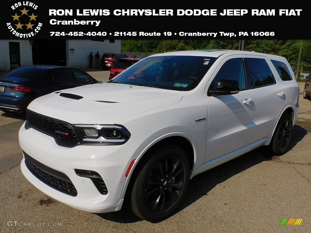 2021 Durango R/T AWD - Vice White / Black photo #1