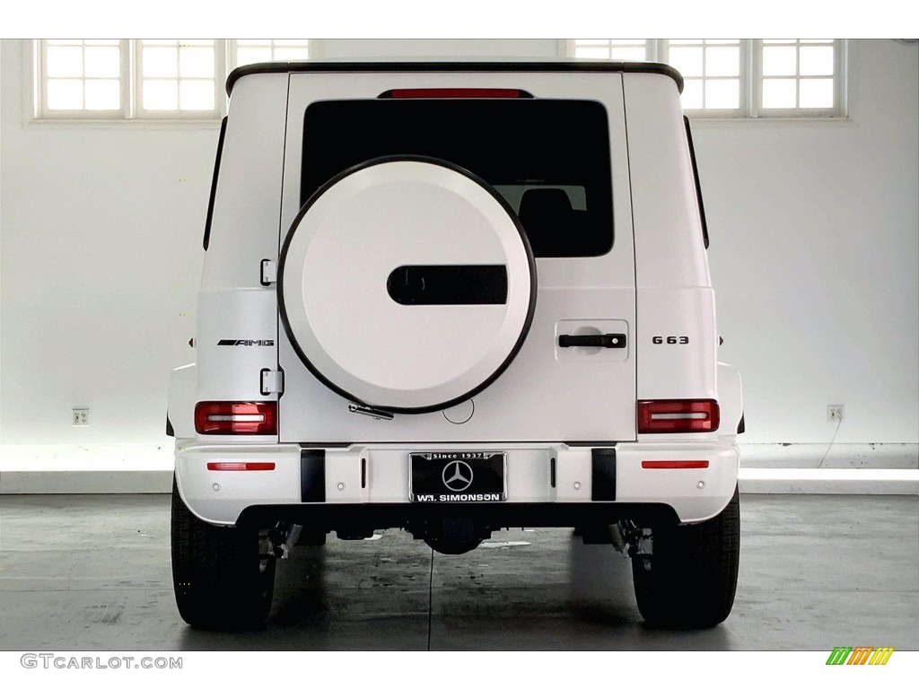 2021 G 63 AMG - G manufaktur Moonlight White Magno (Matte) / Bengal Red photo #3