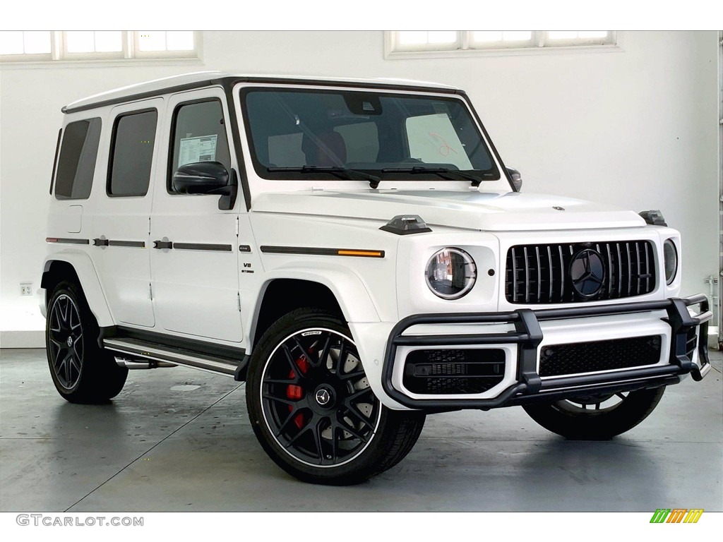 G manufaktur Moonlight White Magno (Matte) 2021 Mercedes-Benz G 63 AMG Exterior Photo #142454220