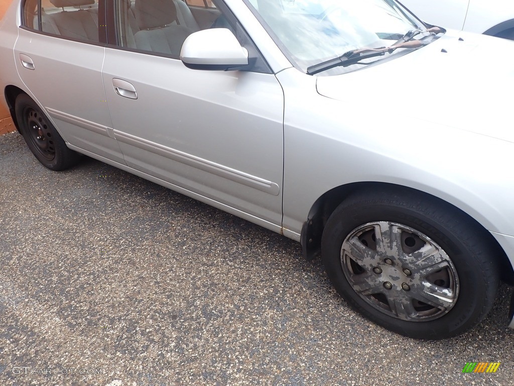 2006 Elantra GLS Sedan - Sterling Silver / Gray photo #3