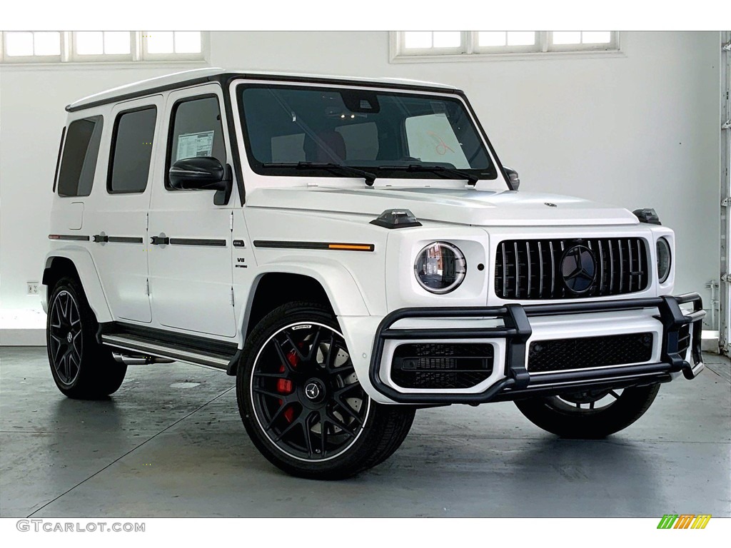 2021 G 63 AMG - G manufaktur Moonlight White Magno (Matte) / Bengal Red photo #12