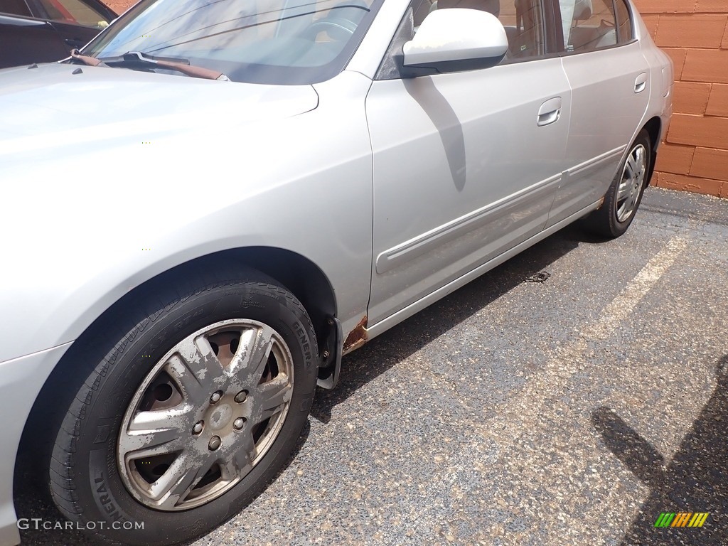 2006 Elantra GLS Sedan - Sterling Silver / Gray photo #8