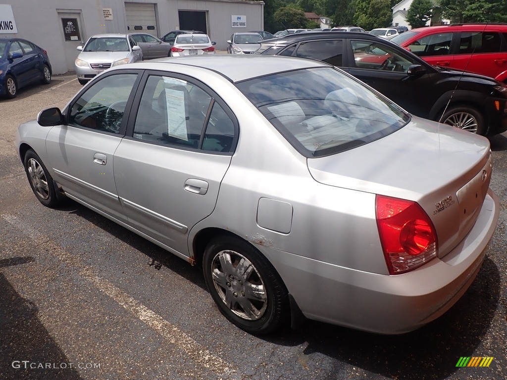 2006 Elantra GLS Sedan - Sterling Silver / Gray photo #9