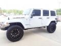 2017 Bright White Jeep Wrangler Unlimited Rubicon 4x4  photo #5