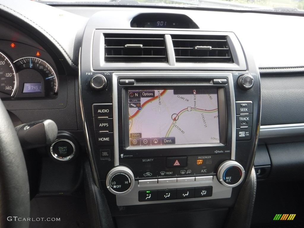 2014 Camry SE V6 - Classic Silver Metallic / Black/Ash photo #4