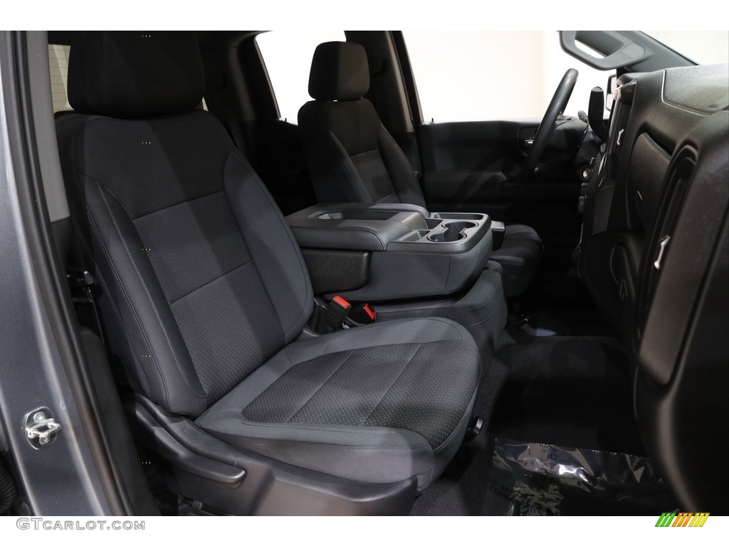 2019 Silverado 1500 WT Double Cab 4WD - Satin Steel Metallic / Jet Black photo #15
