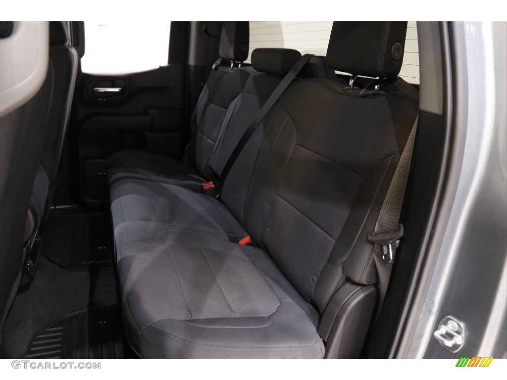 2019 Silverado 1500 WT Double Cab 4WD - Satin Steel Metallic / Jet Black photo #17