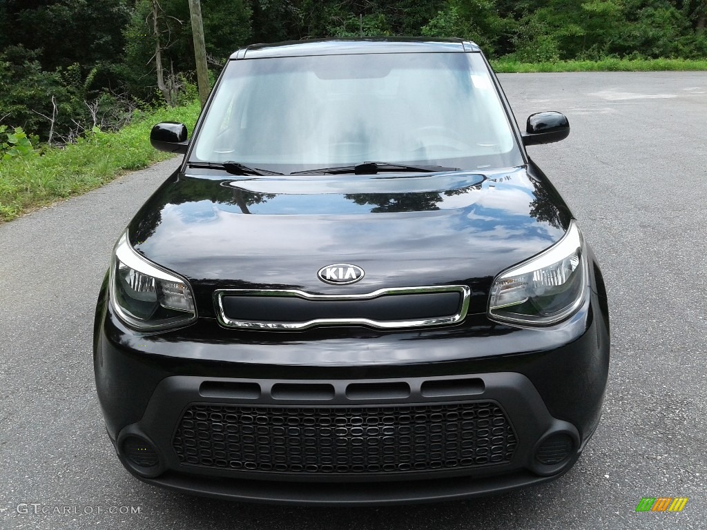 2014 Soul 1.6 - Shadow Black / Black Diamond Woven Cloth photo #3