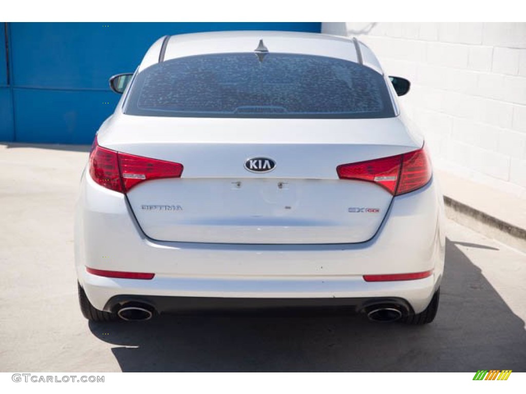 2013 Optima EX - Bright Silver Metallic / Gray photo #9