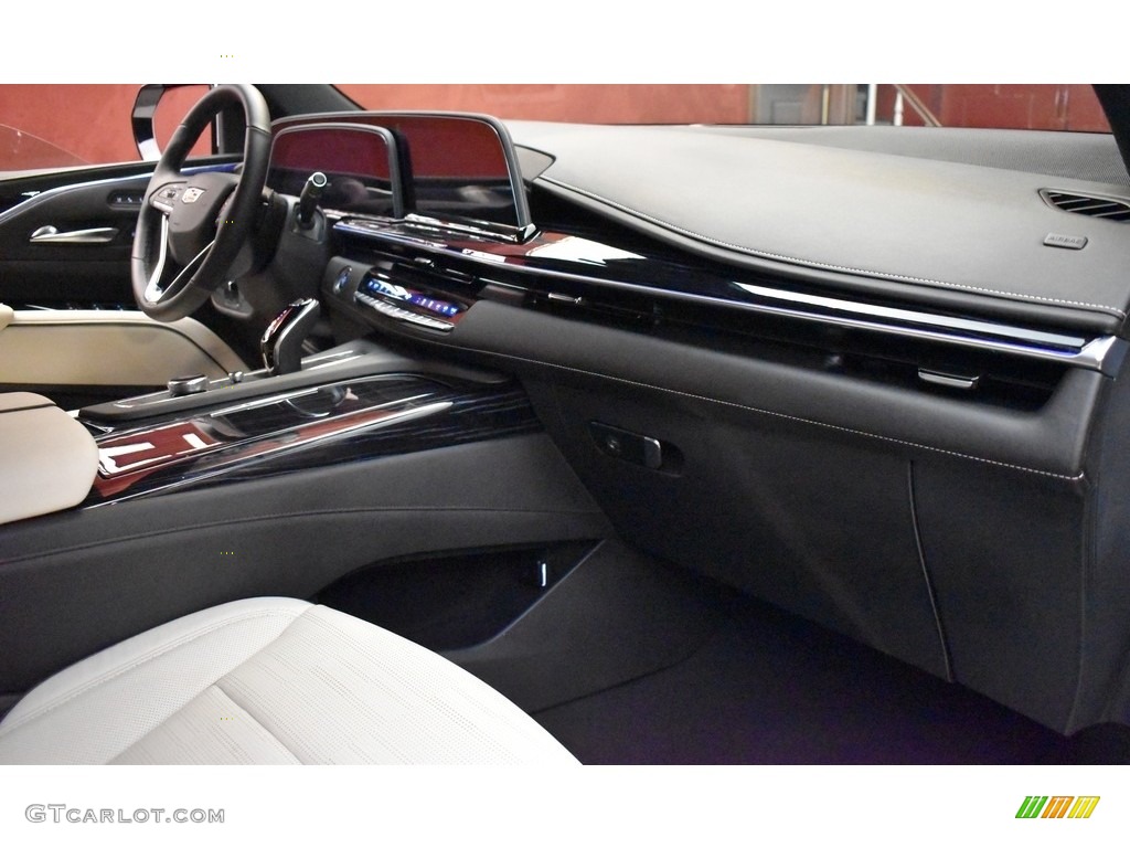 2021 Cadillac Escalade Sport 4WD Whisper Beige/Jet Black Dashboard Photo #142457075