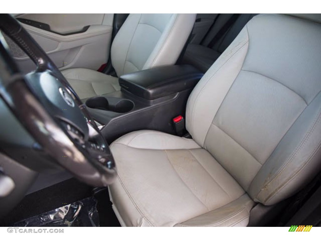 2013 Optima EX - Bright Silver Metallic / Gray photo #16