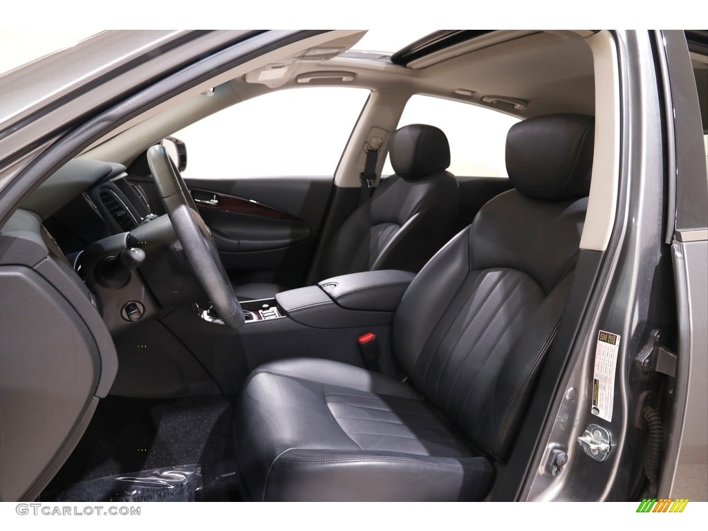 Graphite Interior 2017 Infiniti QX50 AWD Photo #142457324