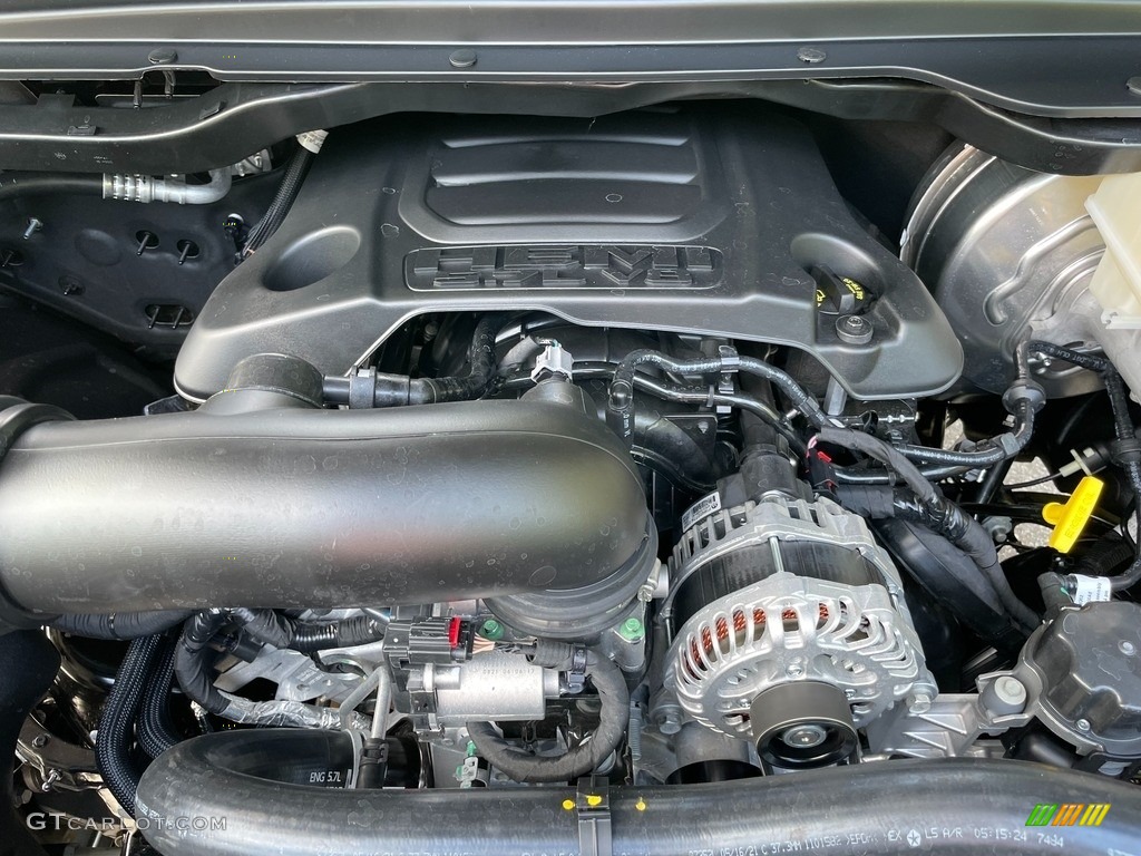 2021 Ram 1500 Big Horn Quad Cab 4x4 Engine Photos