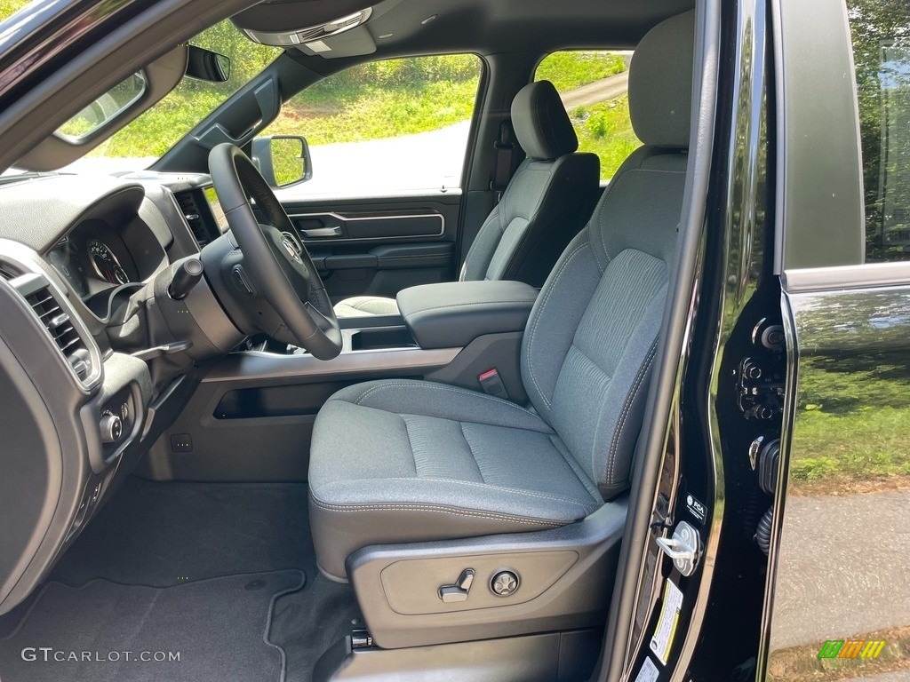 Black Interior 2021 Ram 1500 Big Horn Quad Cab 4x4 Photo #142457687