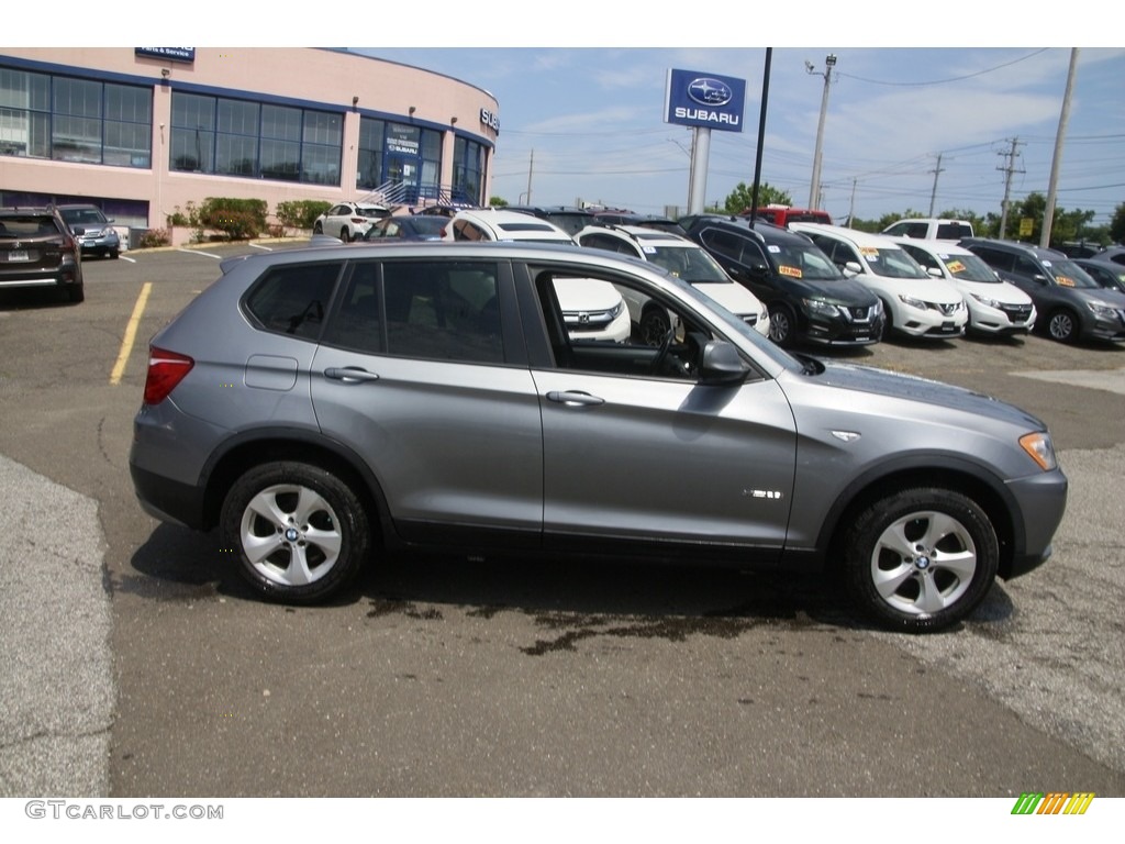 2012 X3 xDrive 28i - Mineral Silver Metallic / Black photo #4